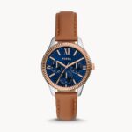 Fossil BQ3765 Rye Multi-Function Leather Watch
