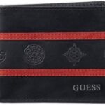 Guess Men's Leather Slim Bifold Wallet