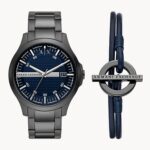 Armani Exchange AX7127 Watch and Bracelet Gift Set