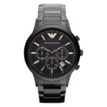 Emporio Armani Black Chronograph Watch AR2453