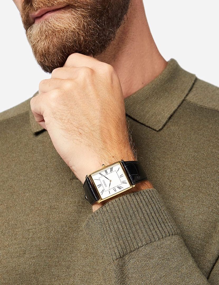 Seiko Tank Essential Watch | SWR052