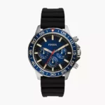Fossil Bannon Multifunction Black Silicone Watch | BQ2772