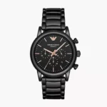 Emporio Armani Chronograph Black Ceramic Watch | AR1509