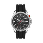Daniel Klein Exclusive Men's Chronograph Watch DK.1.13533-1 Black with Silicone Strap