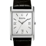 Bulova Rectangle Dial with Date Watch | 96B107