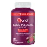 Qunol Blood Pressure Support Capsules That Supports Healthy Blood Circulation & Heart Healthy Energy| 60 Count