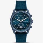 Michael Kors Accelerator Nylon Leather Watch | MK9142