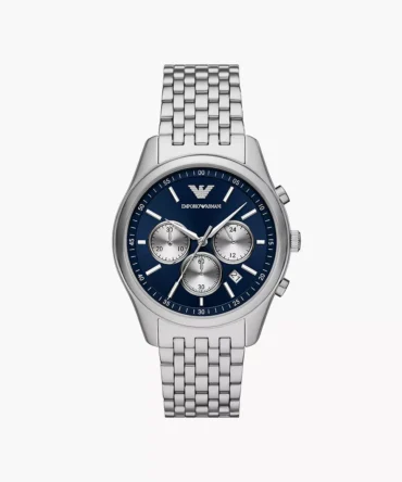 Emporio Armani Blue Sunray Chronograph Watch | AR11582