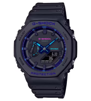 Casio G-shock Carbon Resin Analog-Digital Watch | GA-2100VB-1A