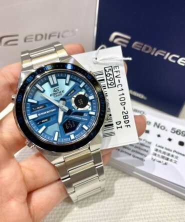 Casio Edifice Analog-Digital Watch | EFV-C110D-2B