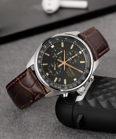 Seiko Green Dial Chronograph Quartz Watch | SSB385p1