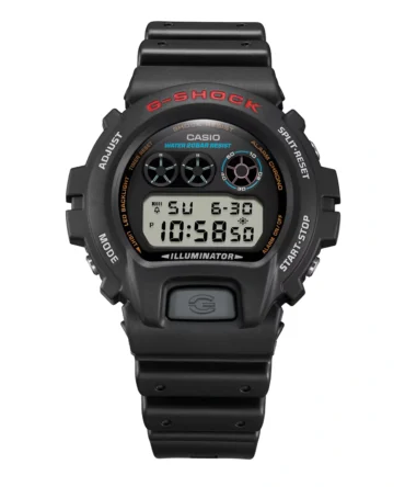 Casio G-Shock Black and Grey Digital Dial Watch | DW6900RL-1