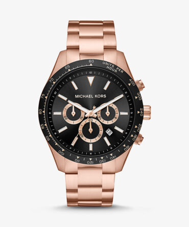 Michael Kors Oversized Layton Rose Gold-Tone Watch | MK8824
