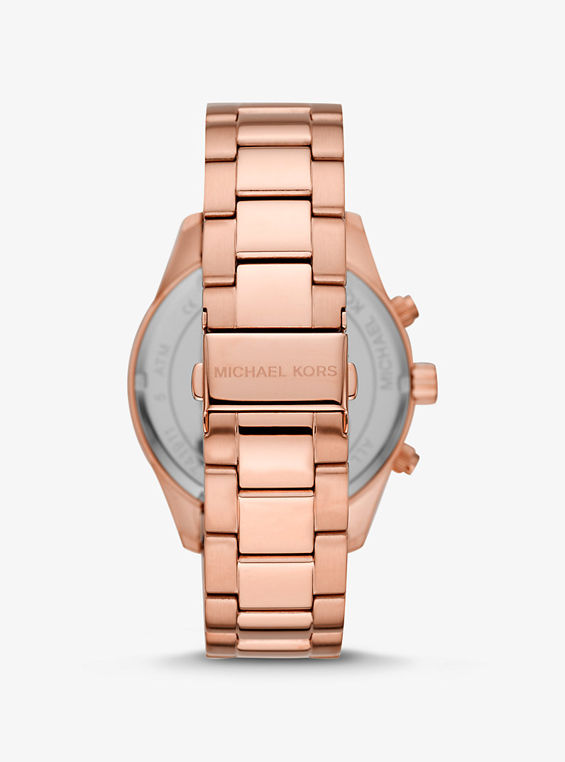 Michael Kors Oversized Layton Rose Gold-Tone Watch | MK8824