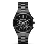 Michael Kors Lennox Chronograph Gunmetal Stainless Steel Watch | MK9146