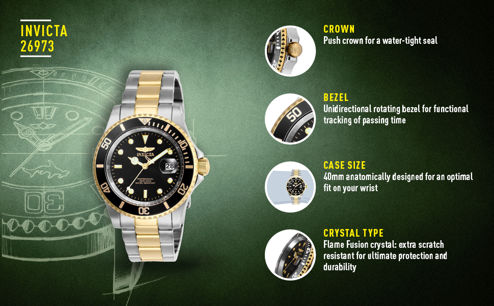 Invicta Pro Diver Men's Watch 26973 - Image 3