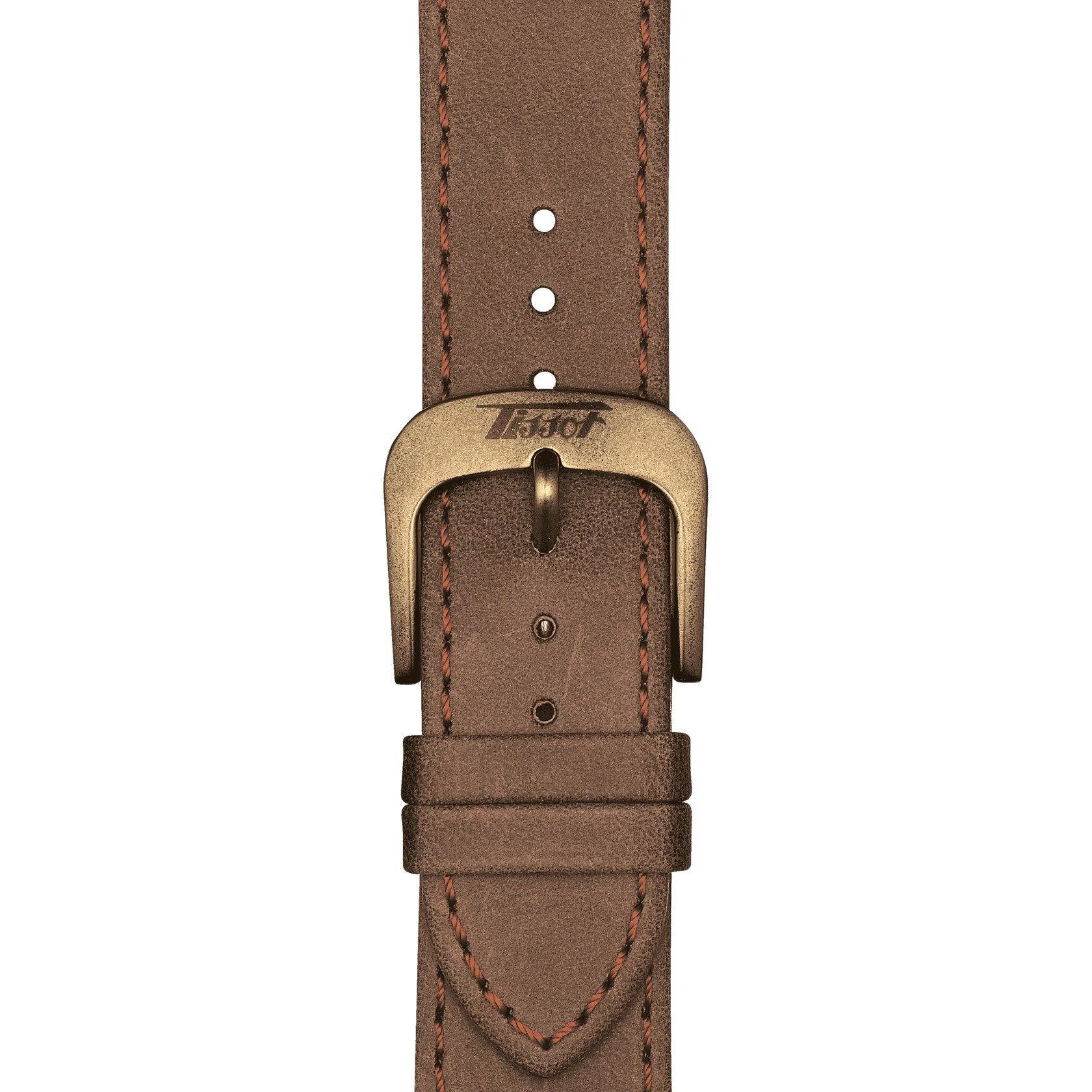 Tissot Heritage Visodate 316L Antique Bronze PVD Coating Swiss Quartz Watch | T1184103605700 - Image 4