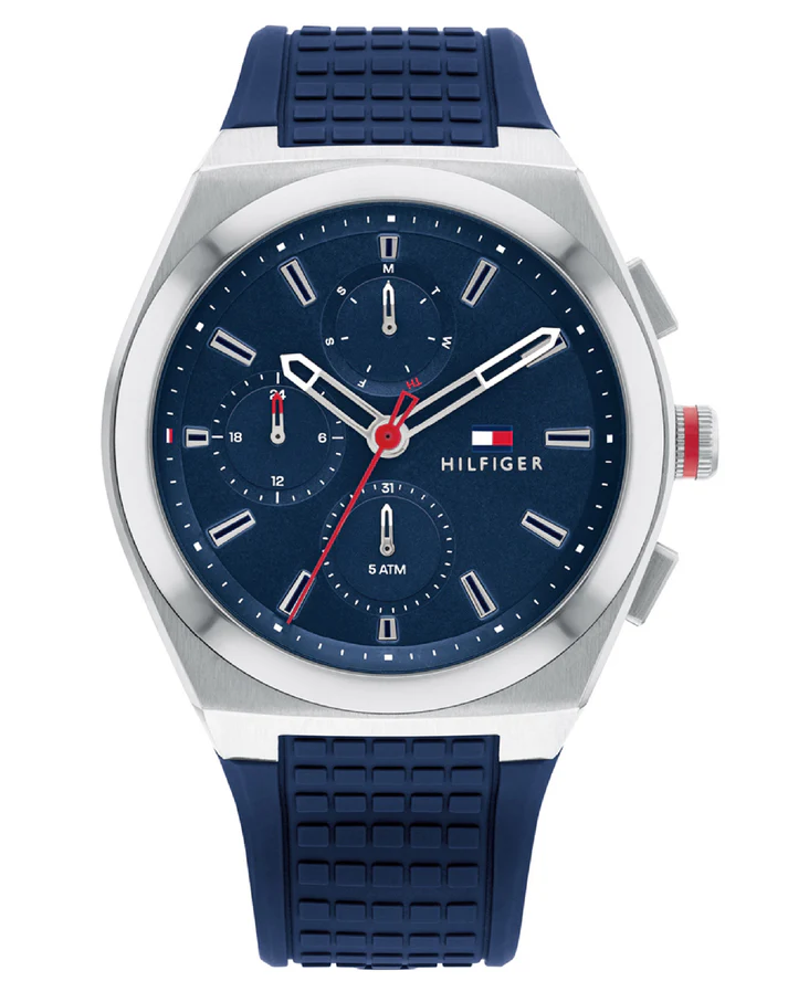 Tommy Hilfiger Connor Rubber Strap Watch | 1791899