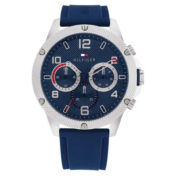 Tommy Hilfiger Watch for Men with Blue Silicone Bracelet | 1792027