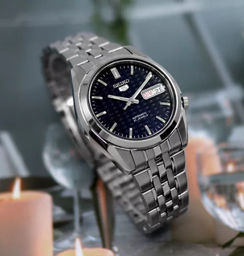 Seiko 5 Automatic 21 Jewels Watch | SNK357K1 - Image 4