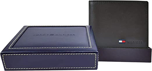 Tommy Hilfiger Men's Leather Wallet – Slim Bifold with 6 Credit Card Pockets - Image 5