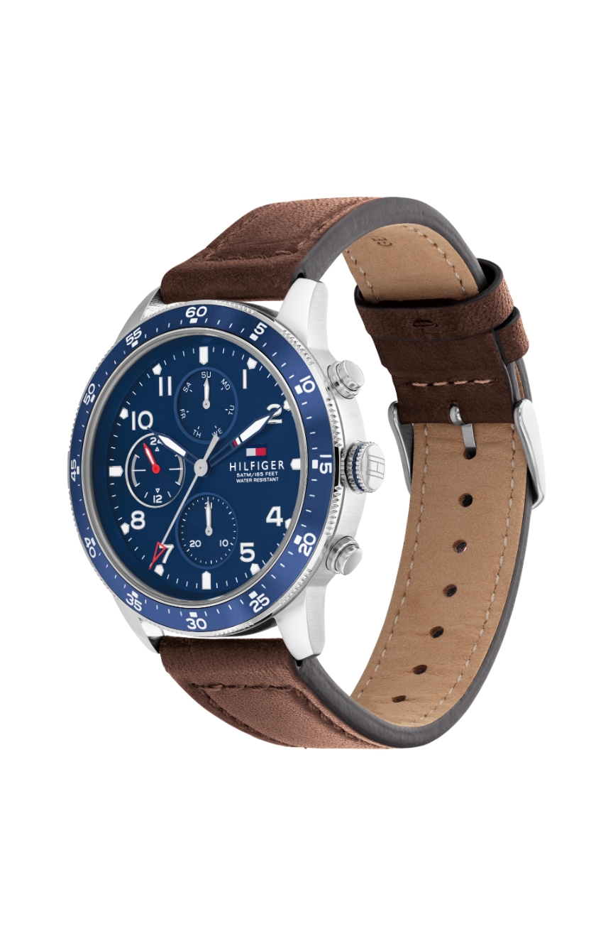 Tommy Hilfiger Men's Quartz Watch with Leather Strap |1791946 - Image 3
