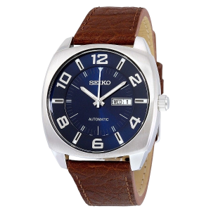Seiko Recraft Self-Wind Automatic Leather Watch | SNKN37