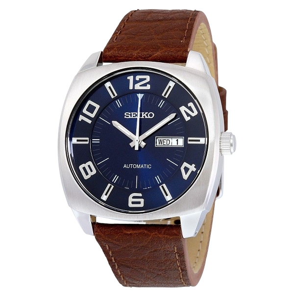 Seiko Recraft Self-Wind Automatic Leather Watch | SNKN37