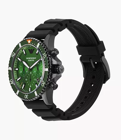 Emporio Armani Rubber Strap Watch | AR11463 - Image 2