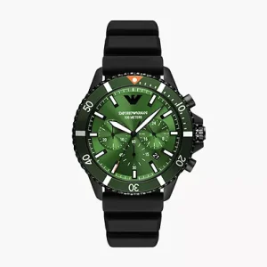 Emporio Armani Rubber Strap Watch | AR11463