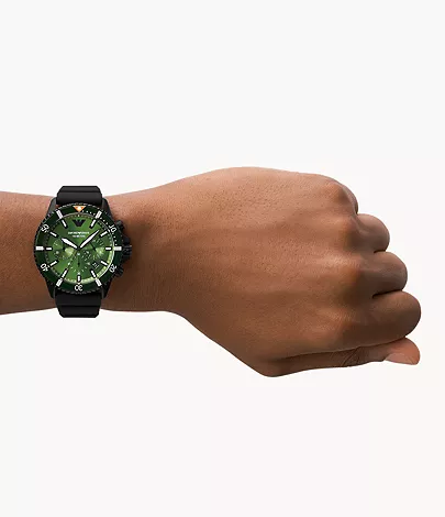 Emporio Armani Rubber Strap Watch | AR11463 - Image 4