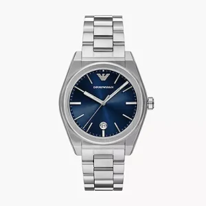 Emporio Armani Three-Hand Date Stainless Steel Watch | AR11620