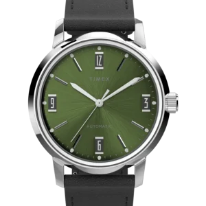 Timex Marlin® Automatic 40mm Leather Strap Watch | TW2V44600