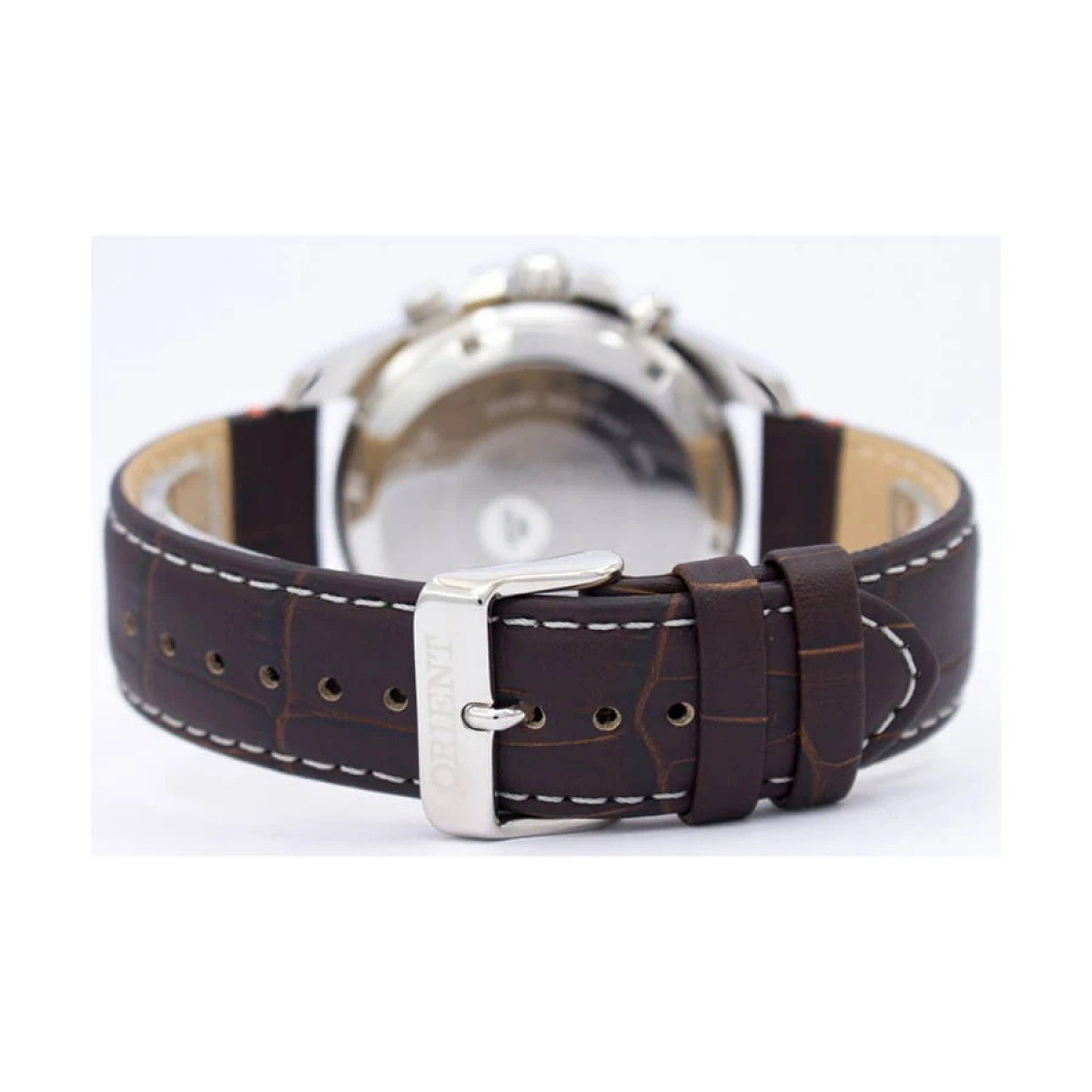 Orient Multi Year Perpetual World Time Automatic Brown Dial Men's Watch FEU0B004TH - Image 2