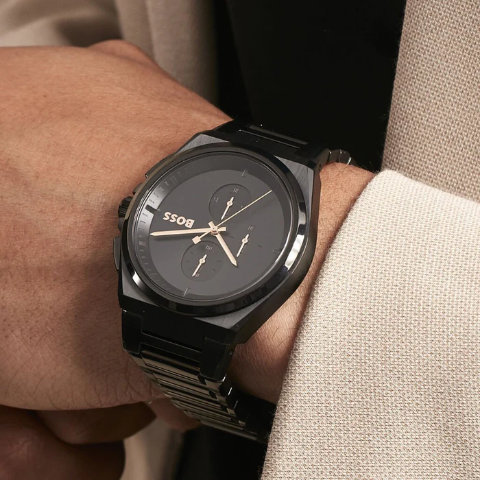 Hugo Boss Steer Chronograph Watch | HB1514068 - Image 4