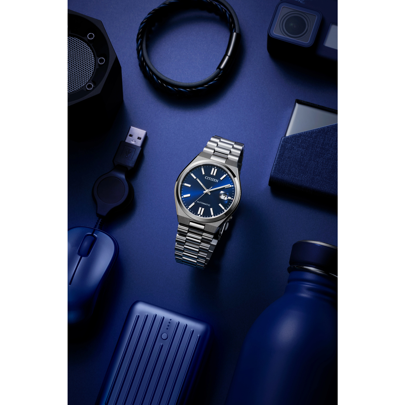 Citizen "TSUYOSA" Automatic Watch Blue Dial | NJ0150-56L - Image 3