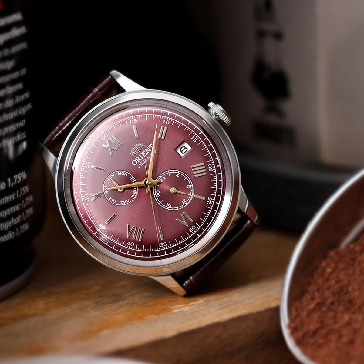 Orient Bambino 2nd Gen Ver 8 Automatic Watch |RA-AK0705R30B - Image 4
