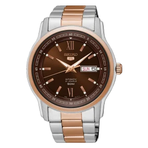Seiko 5 Rose Gold Classic Automatic Watch | SNKP18K1