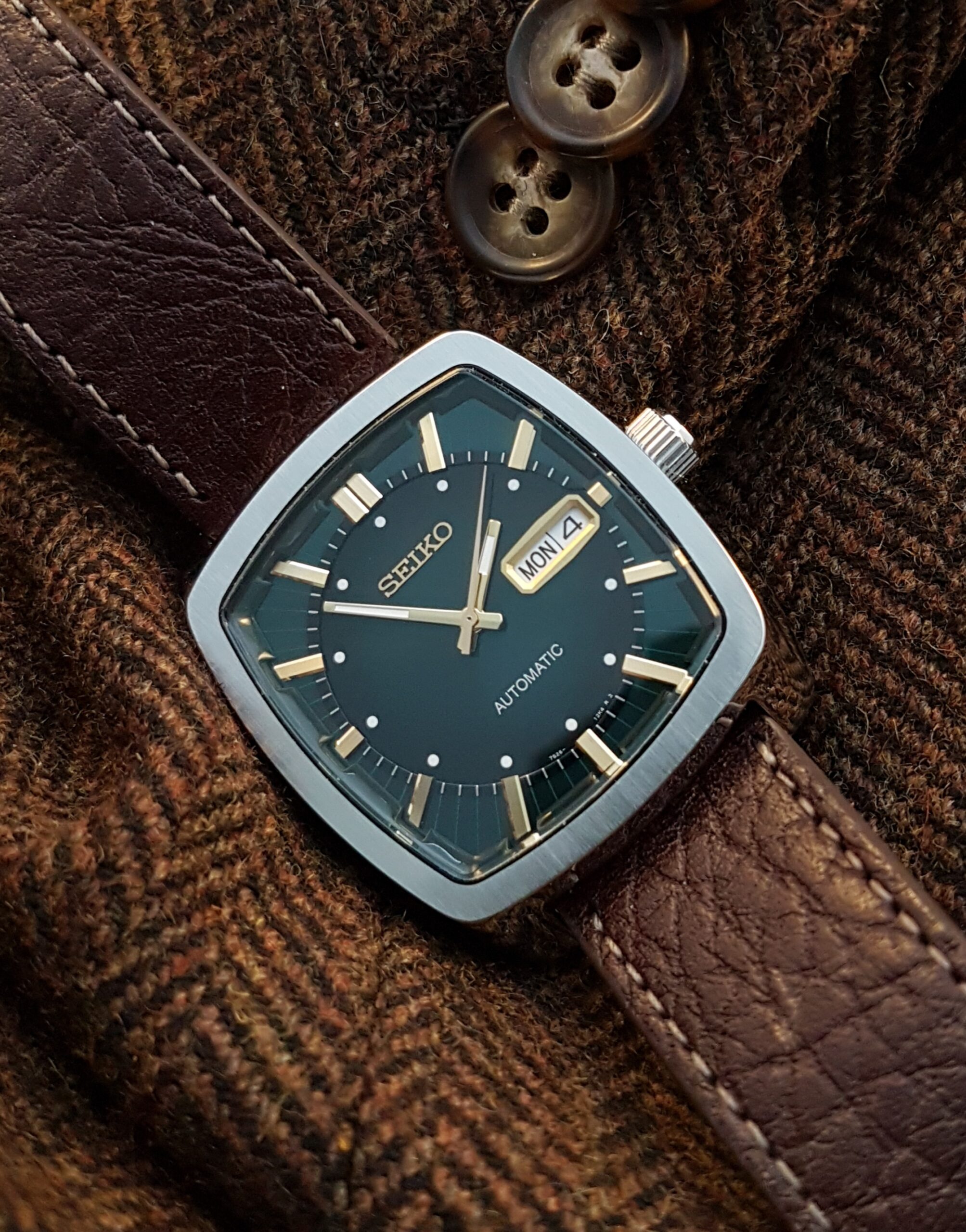 Seiko Recraft Casual Watch with Self-Winding | SNKP27 - Image 3