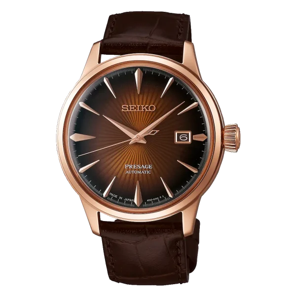 Seiko Presage Automatic Brown Watch | SRPB46J1