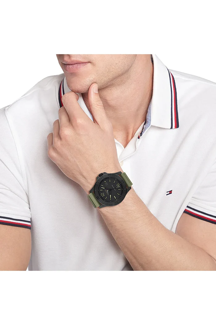 Tommy Hilfiger Ryan Silicone Band Dial Watch | 1791992 - Image 4