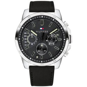 Tommy Hilfiger Watch Decker Men's Dial Leather Band | 1791563