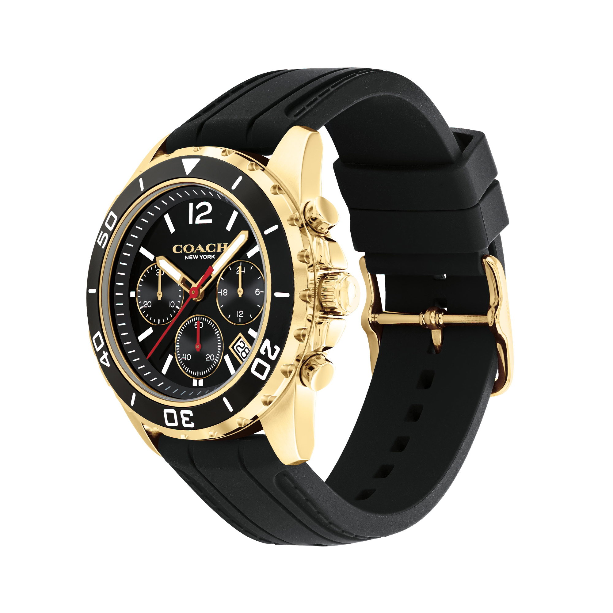 Coach Kent Gold Tone IP-Chronograph 14602564 Watch - Image 2