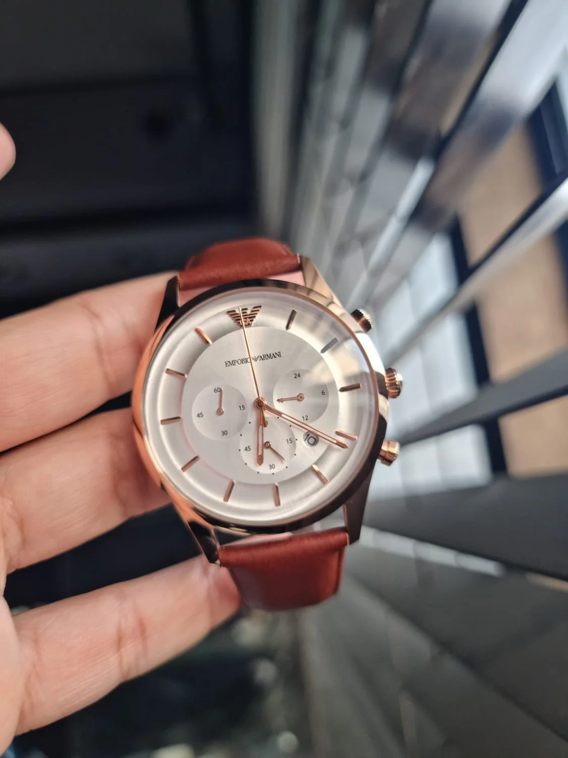 Emporio Armani Classic Chronograph Men's Watch | AR11043 - Image 4