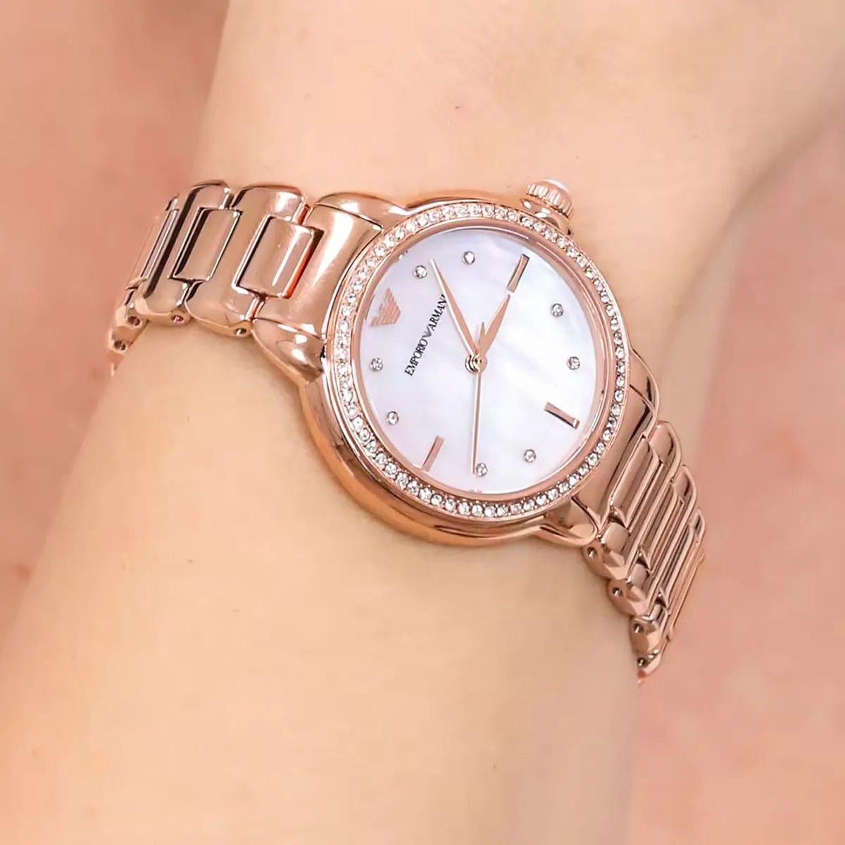 Emporio Armani Mia Rose Gold Watch | AR11523 - Image 4