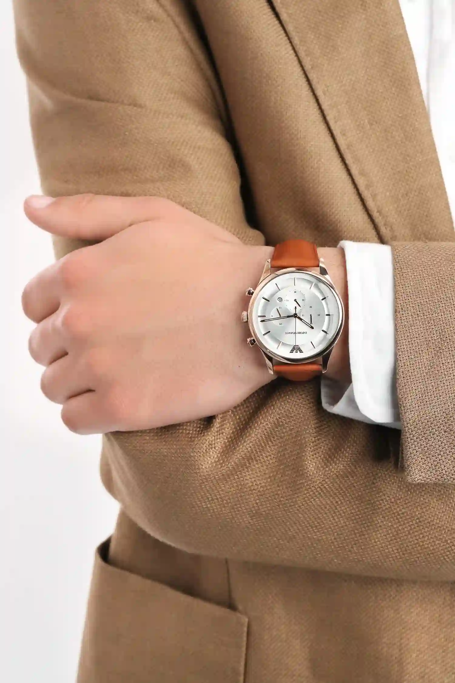 Emporio Armani Classic Chronograph Men's Watch | AR11043 - Image 3