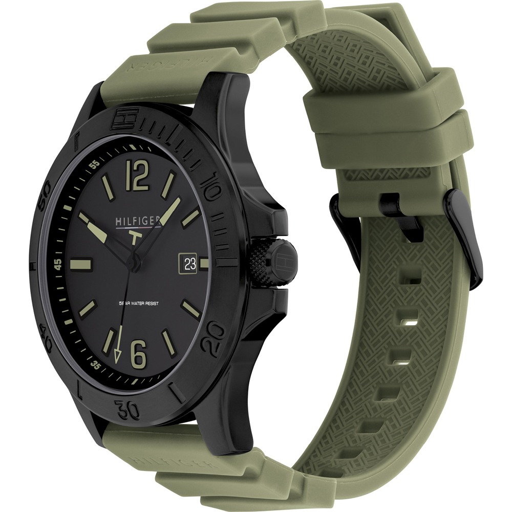 Tommy Hilfiger Ryan Silicone Band Dial Watch | 1791992 - Image 2